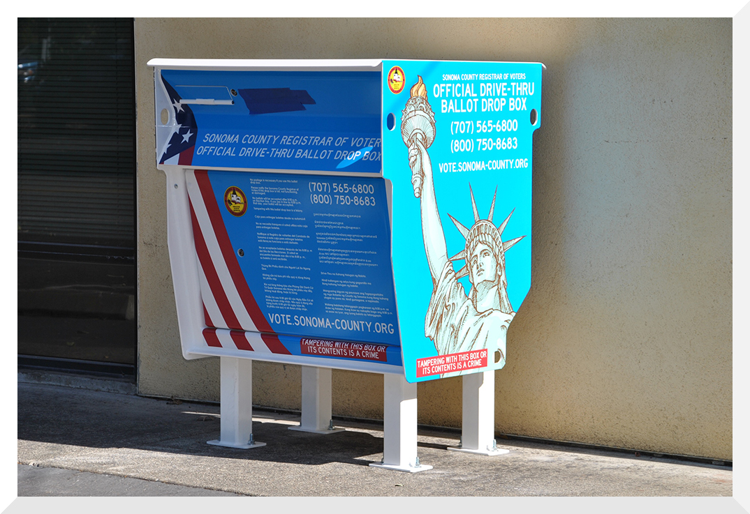 voting drop box